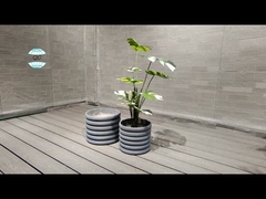 Planteur en fibre d'argile durable pour des expositions florales luxuriantes