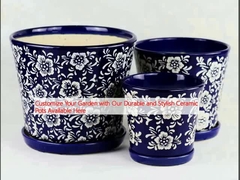 Personnalisez votre jardin avec nos pots en céramique durables et élégants disponibles ici