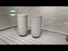 Durée de vie 5 à 6 ans Planteur en fibre d'argile personnalisé pour une plantation durable et élégante