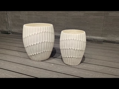 Équipement de plantation en fibre d'argile à longue durée de vie