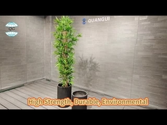 Potes de ciment en céramique moderne avec drainage et protection UV