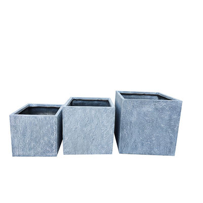 acheter Des pots ronds en fibre d'argile résistant au gel étanche pour jardin online manufacture