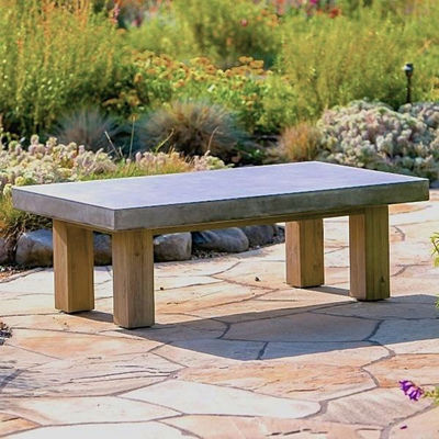 acheter Meubles de patio en béton pour usage extérieur Grandes maisons Ensembles de sièges de table en béton GRC online manufacture