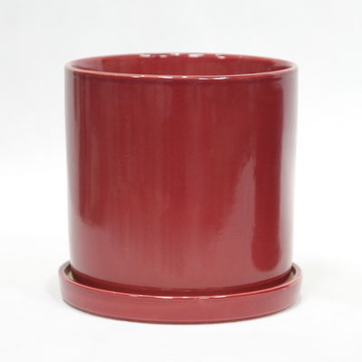 acheter Planteurs en céramique de terre cuite brillante personnalisés pour un drainage optimal de l'eau online manufacture