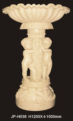 acheter Des pots de fleurs sculptés à la main en grès personnalisables légers online manufacture