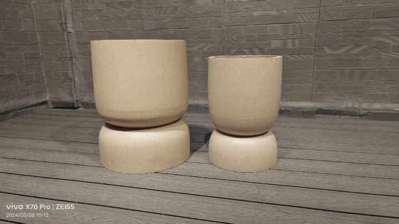 acheter Planteur en fibre d'argile de style moderne D460*H70 Léger et polyvalent pour tous les environnements online manufacture
