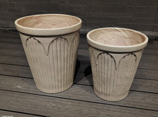acheter Planteur en fibre d'argile durable pour des expositions florales luxuriantes online manufacture