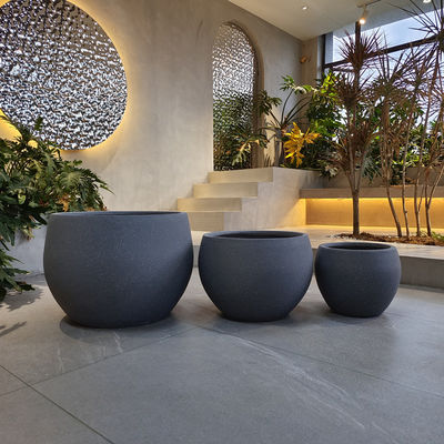 acheter Une collection de planteurs en fibre d'argile durable et élégant pour restaurant online manufacture