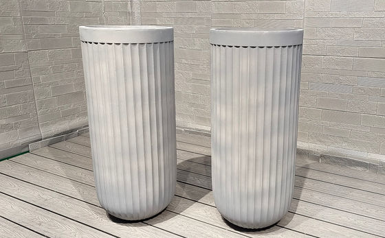 acheter Durée de vie 5 à 6 ans Planteur en fibre d'argile personnalisé pour une plantation durable et élégante online manufacture