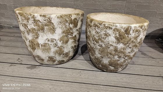 acheter Planteur de surface en fibre d'argile pour la décoration intérieure Style moderne et conception de surface texturée online manufacture