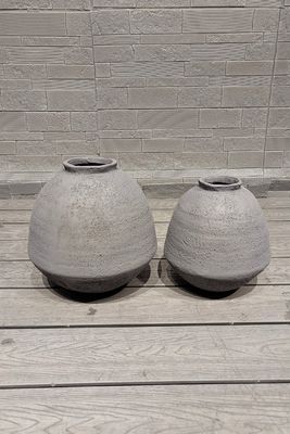 acheter Jardinière en argile renforcée, durée de vie de 5 à 6 ans, durable et résistante aux intempéries, avec matériau en fibre d'argile online manufacture