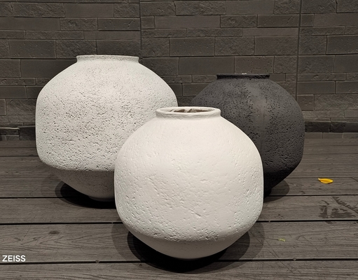 acheter Optimize Plant Growth with Customized Fiber Clay Planter and Drainage Holes online manufacture