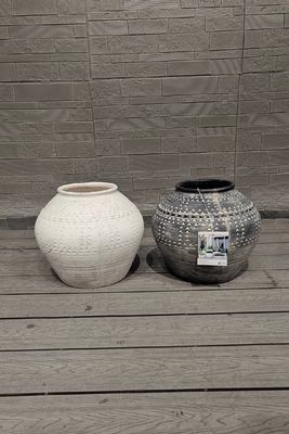 acheter Round Reinforced Clay Planter Durable and Functional for Your Garden Needs online manufacture