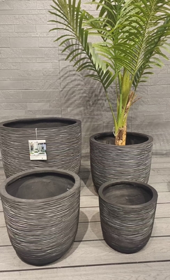 acheter Pot de fleurs en argile personnalisable de style nordique vintage, simple, de petite taille, enduit pour jardin de bureau, pour hôtels, emballé en carton online manufacture