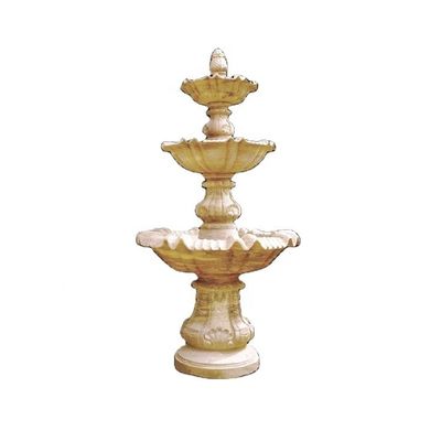Fontaines d'eau de jardin en pierre de sable extérieure d'une épaisseur de 3 cm à 5 cm
