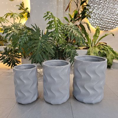 Planteur en fibre d'argile résistant aux gelées Lourd et durable