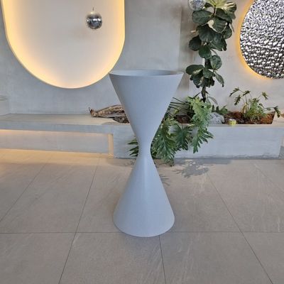 Planteurs de fleurs artificielles en fibre de verre en résine pour la décoration intérieure