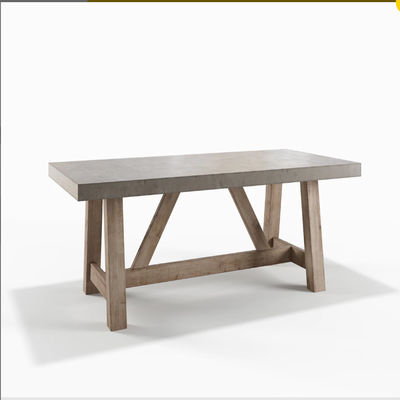 Des tables en béton grandes et durables pour les repas en extérieur