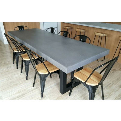Meubles en ciment personnalisés Table de salon Meubles en béton Table d' côté Moderne Table ronde de café en béton