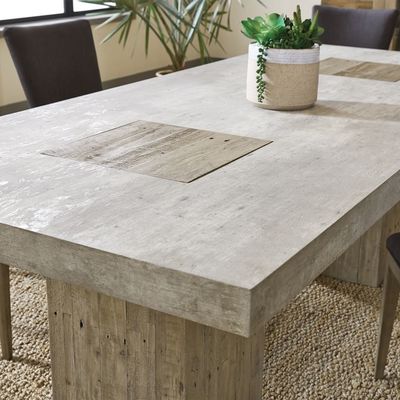 Mobilier en béton extérieur pour jardins