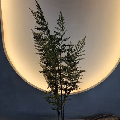 Palmiers en plastique vert artificiel à usage intérieur/extérieur