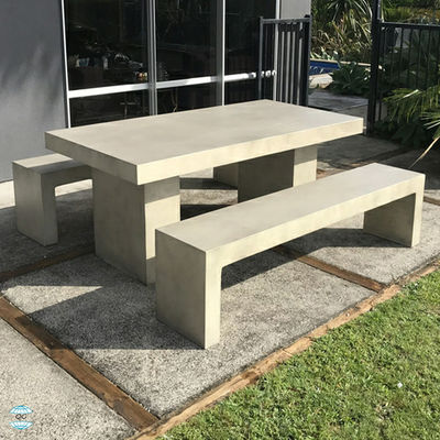 Meubles en béton extérieur GRC Salle de séjour moderne simple Table basse