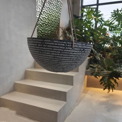 Jardin carré maison serre pots suspendus en plastique pour les plantes semis pépinière