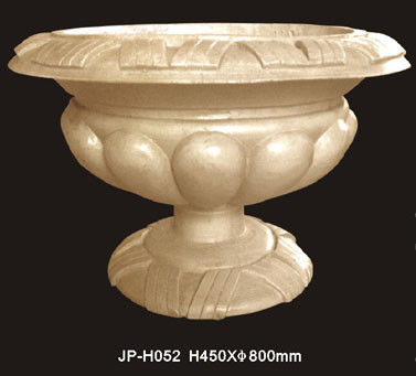 Pot de grès naturel léger sur mesure pour la décoration de la maison et du jardin
