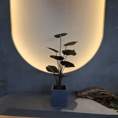 Les plantes artificielles en plastique réalistes et écologiques Les plantes artificielles d'intérieur 90 cm