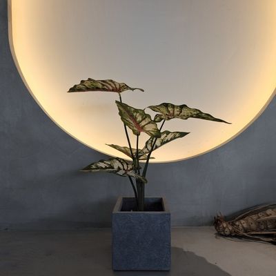 Des plantes artificielles en plastique vert réalistes de 70 à 120 cm pour la décoration intérieure et extérieure