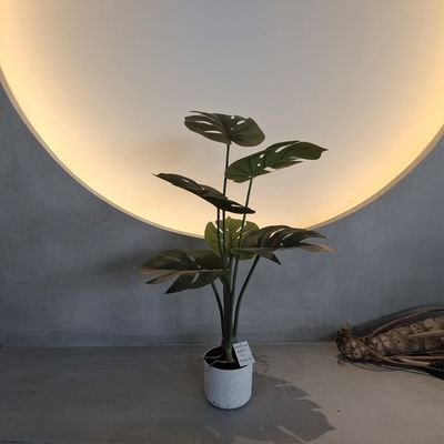 Arbre à monstère artificiel de 70 cm Plantes artificielles pour l' intérieur et l' extérieur