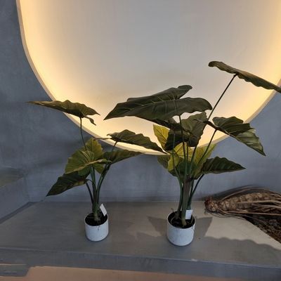 Plantes artificielles en plastique hypoallergénique réaliste résistant aux UV 70-95CM