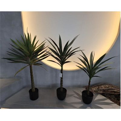 Faux végétaux résistants aux rayons UV 100-120 cm pour la décoration intérieure et extérieure