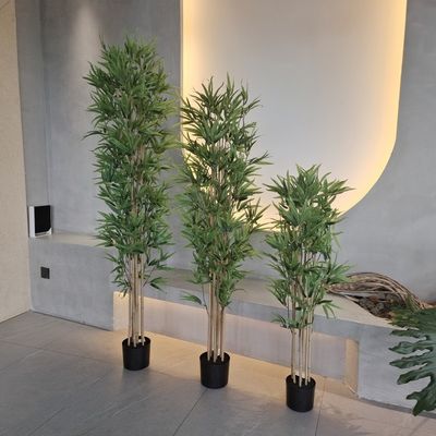 Arbre de bambou artificiel X 7 Plantes en plastique résistantes aux UV 120-180CM