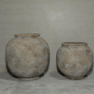 Jardin intérieur en plein air GRC Planter Pots Style ancien Forme carrée
