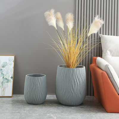 Planteurs en fibre d'argile résistant aux gelées