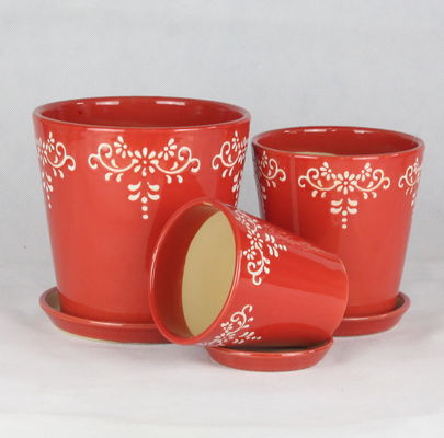 Des pots ronds en argile avec des trous de drainage La combinaison parfaite de style et de fonction