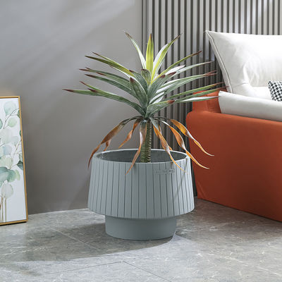 Planteur en fibre d'argile élévez votre écran de plante avec un design minimaliste