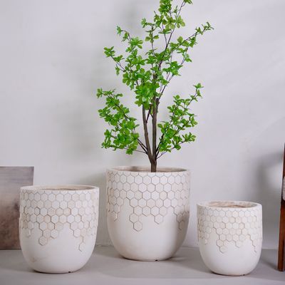 Pot de fleurs en argile personnalisable nordique moderne pour la décoration de la maison
