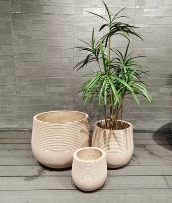 Projets de décoration de la maison en beige naturel chaud double - contraste de texture ronde